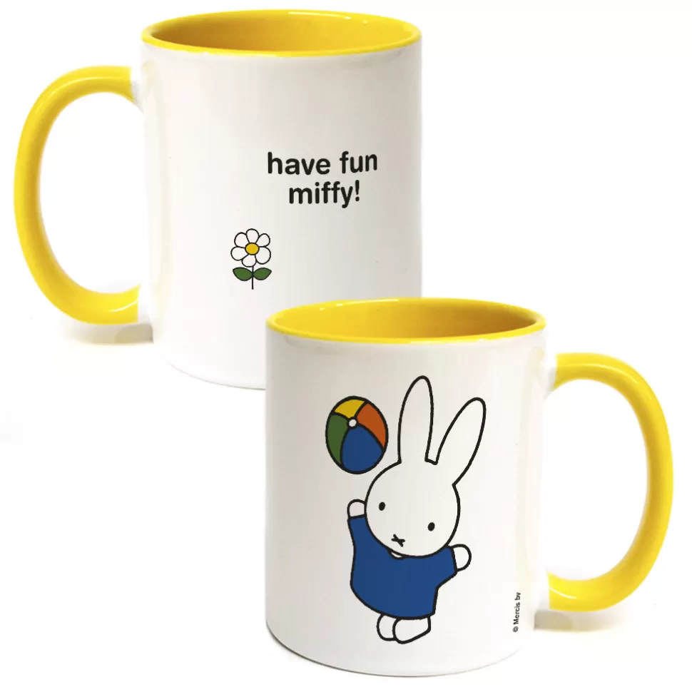 Hot Miffy Have Fun ! Personalised Coloured Insert Mug