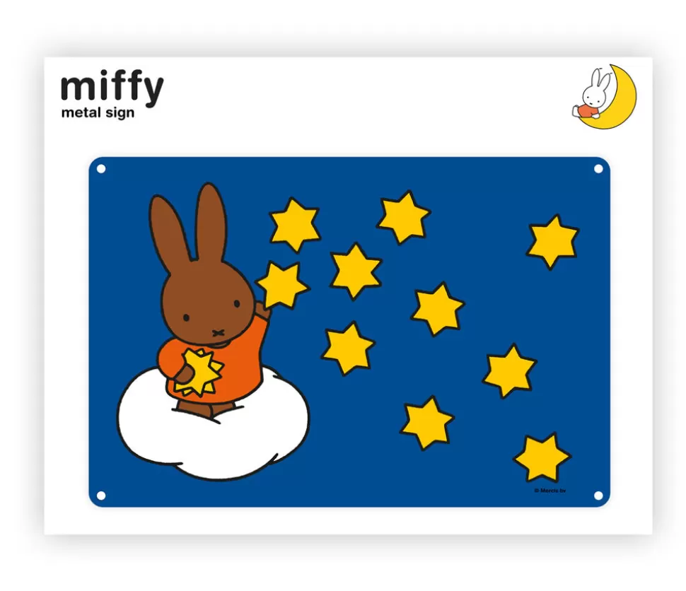 Online Miffy Melaine Dreaming Metal Sign