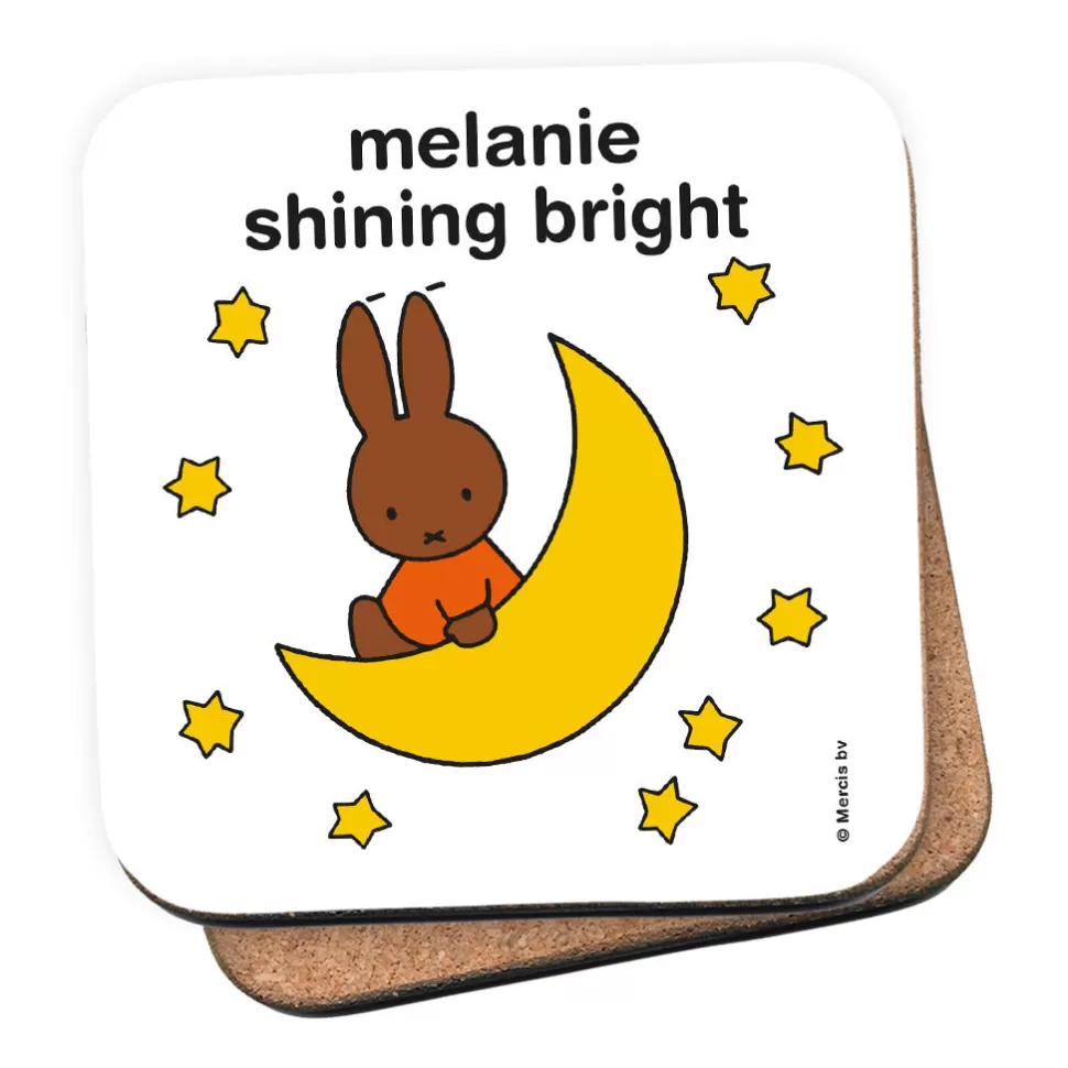 Best Sale Miffy Melanie Shining Bright Personalised Coaster