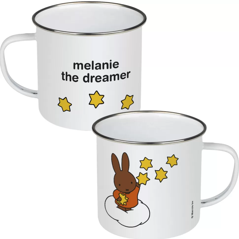 New Miffy Melanie The Dreamer Personalised Enamel Mug