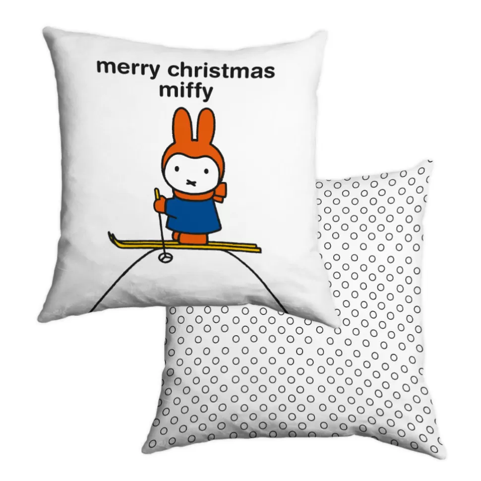 Cheap Miffy Merry Christmas Personalised Cushion