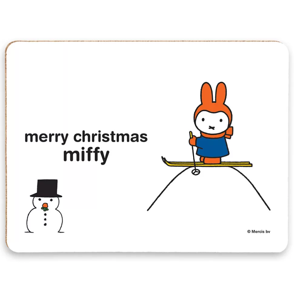 Fashion Miffy Merry Christmas Personalised Placemat