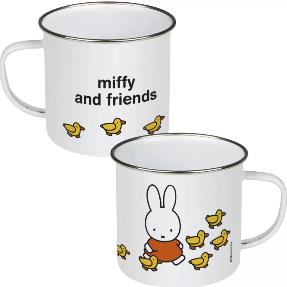 New Miffy And Friends Personalised Enamel Mug