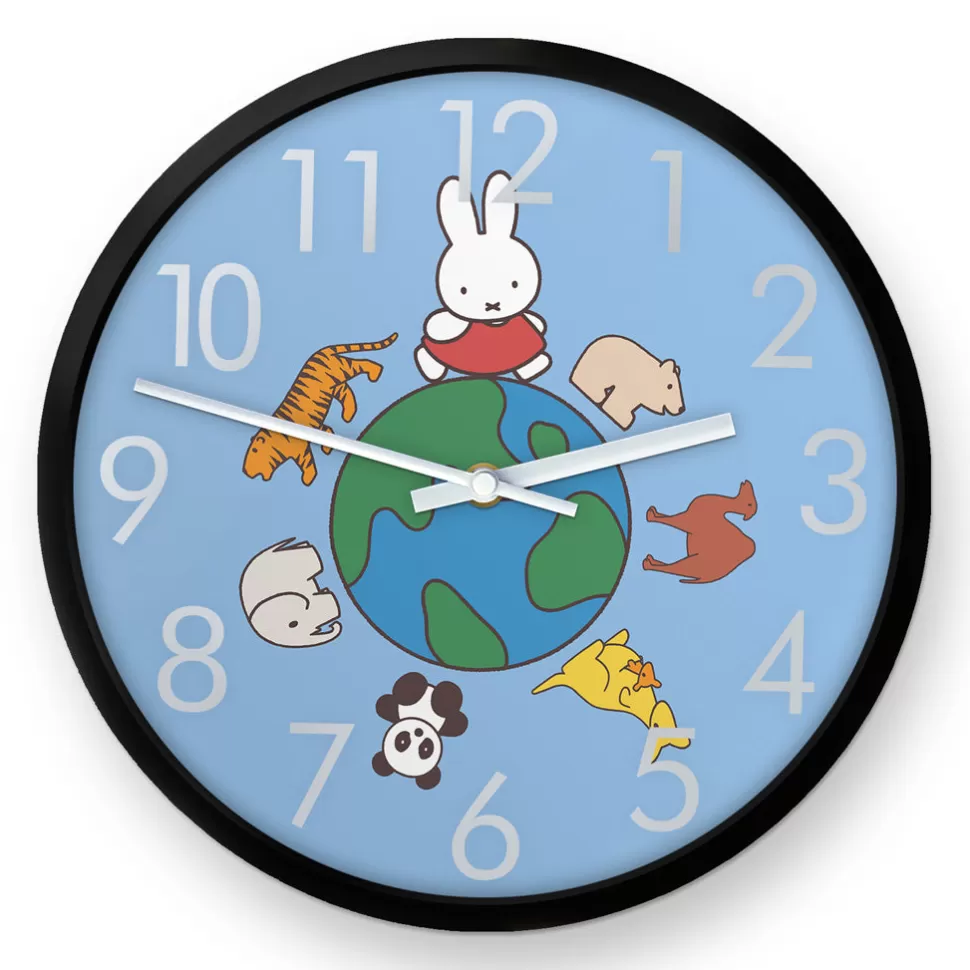 Cheap Miffy Animals Globe Clock