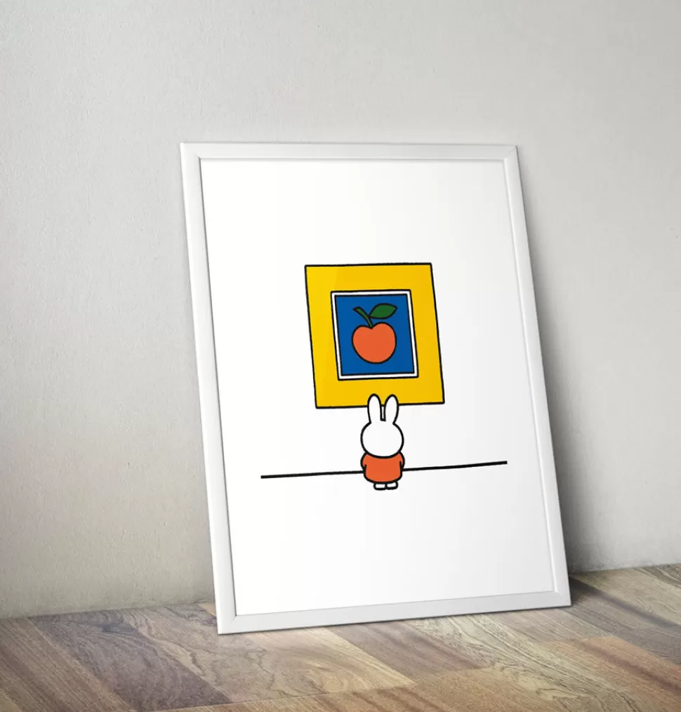 New Miffy Apple Art Framed Mini Poster