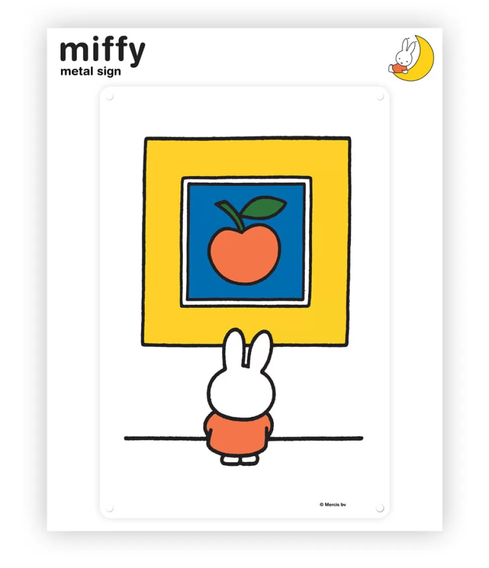 Discount Miffy Apple Art Metal Sign