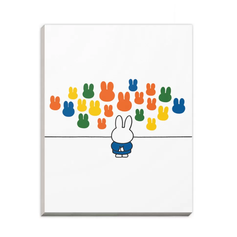 Clearance Miffy At An Art Gallery A6 Notepad