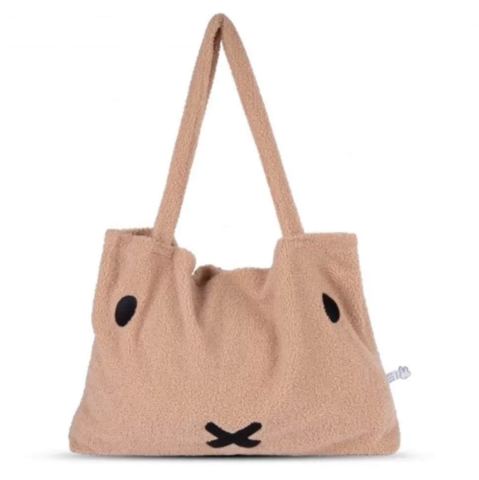 New Miffy Beige Recycled Teddy Shopping Bag - 60Cm