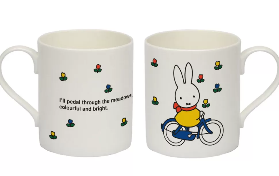 Cheap Miffy Bicycle Bone China Mug