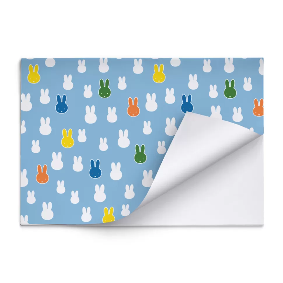 New Miffy Blue Face Gift Wrap