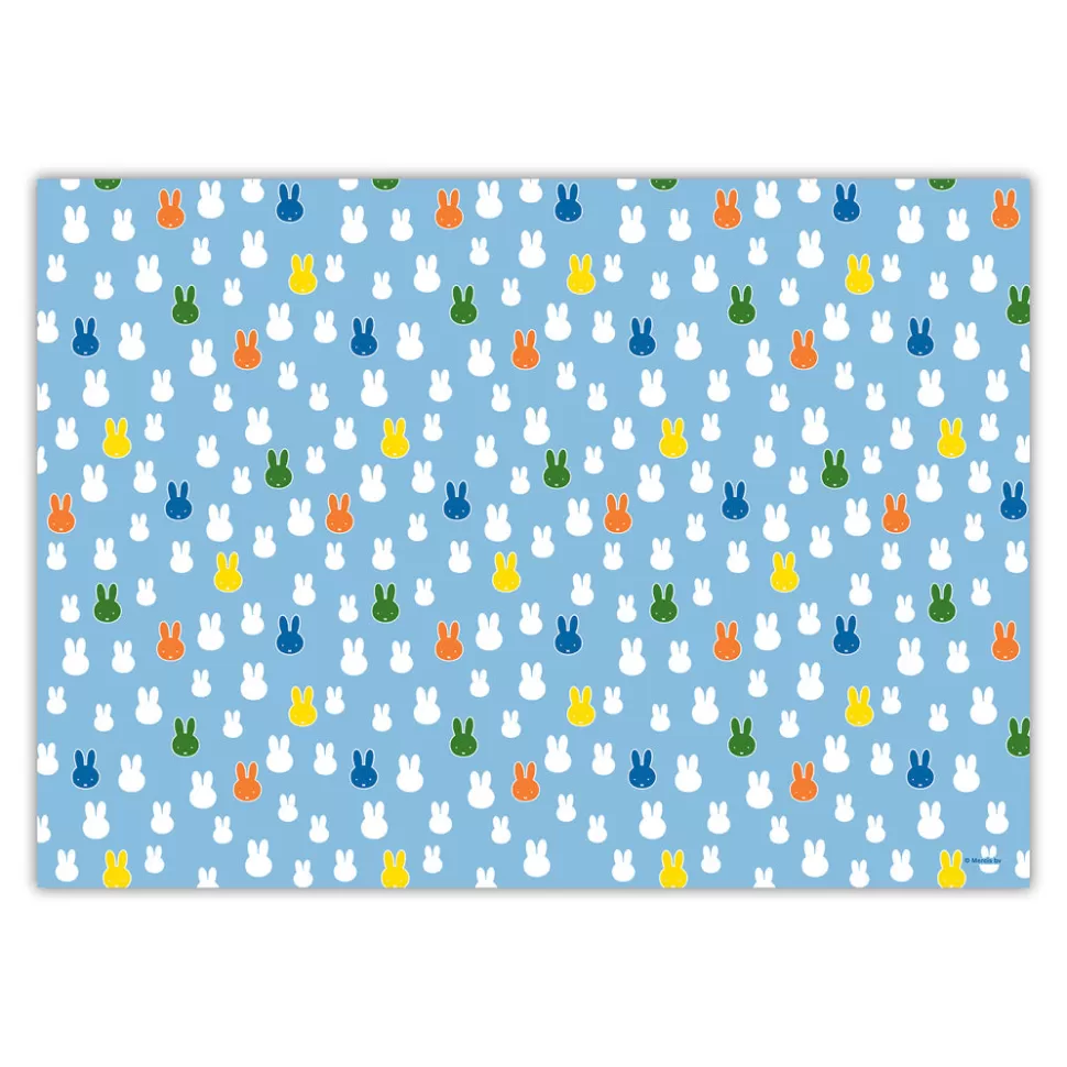 New Miffy Blue Face Gift Wrap