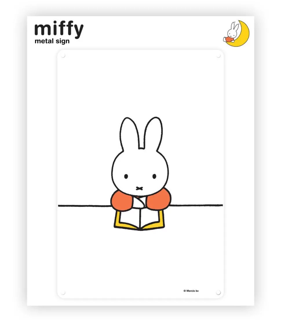 Cheap Miffy Book Metal Sign