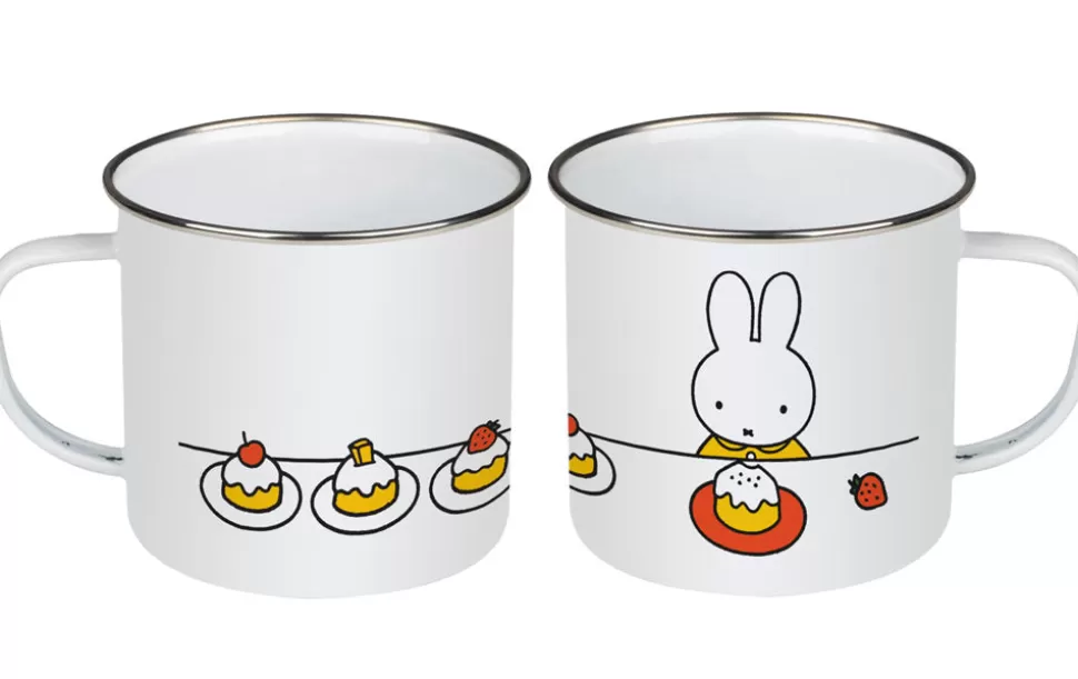 Online Miffy Cakes Enamel Mug