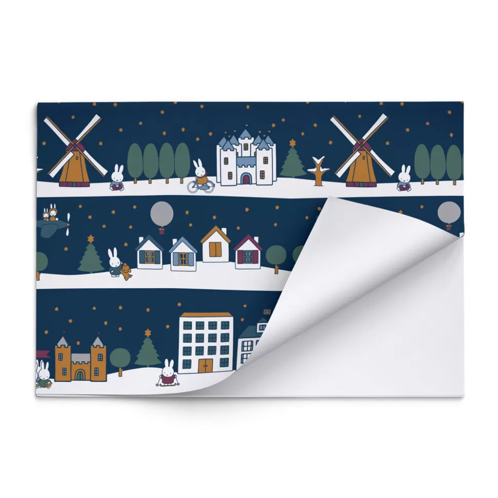 Shop Miffy Christmas Scenes Gift Wrap