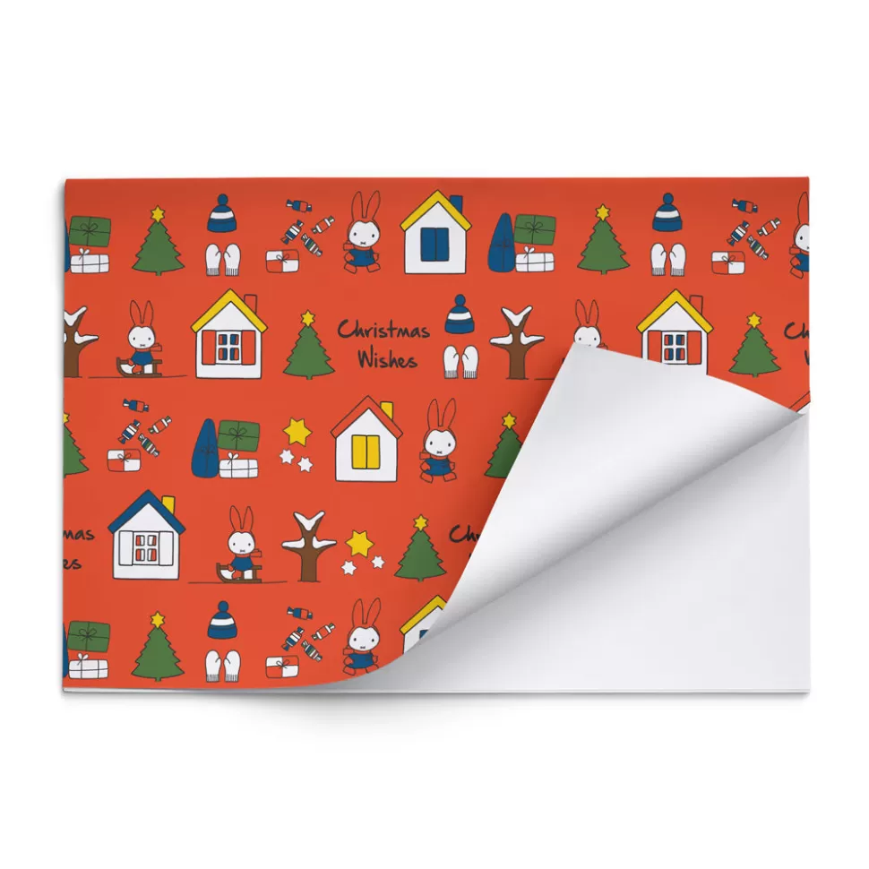 Cheap Miffy Christmas Wishes Gift Wrap