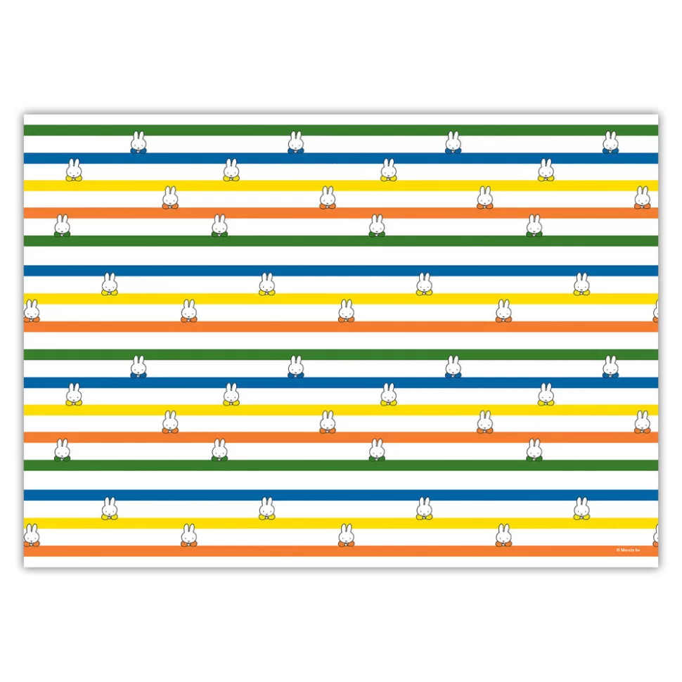 Hot Miffy Classic Stripes Gift Wrap