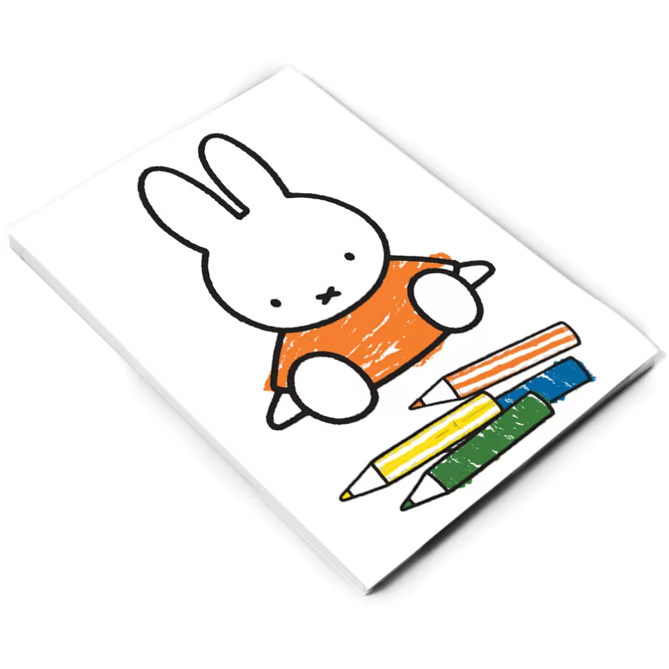 Store Miffy Colouring Pencils A6 Notepad