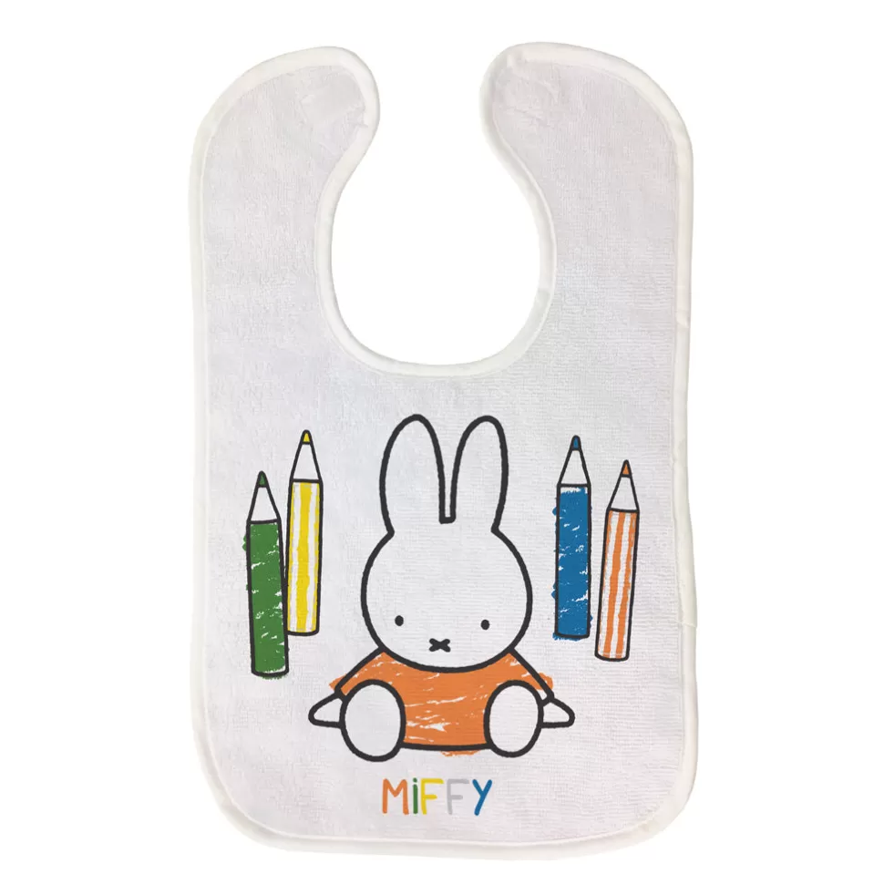 Online Miffy Colouring Pencils Baby Bib