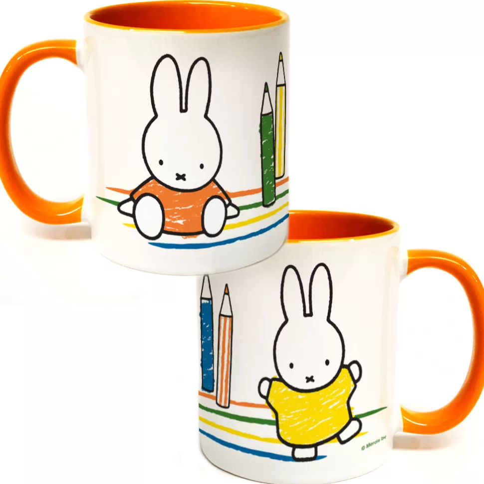 Best Sale Miffy Colouring Pencils Coloured Insert Mug