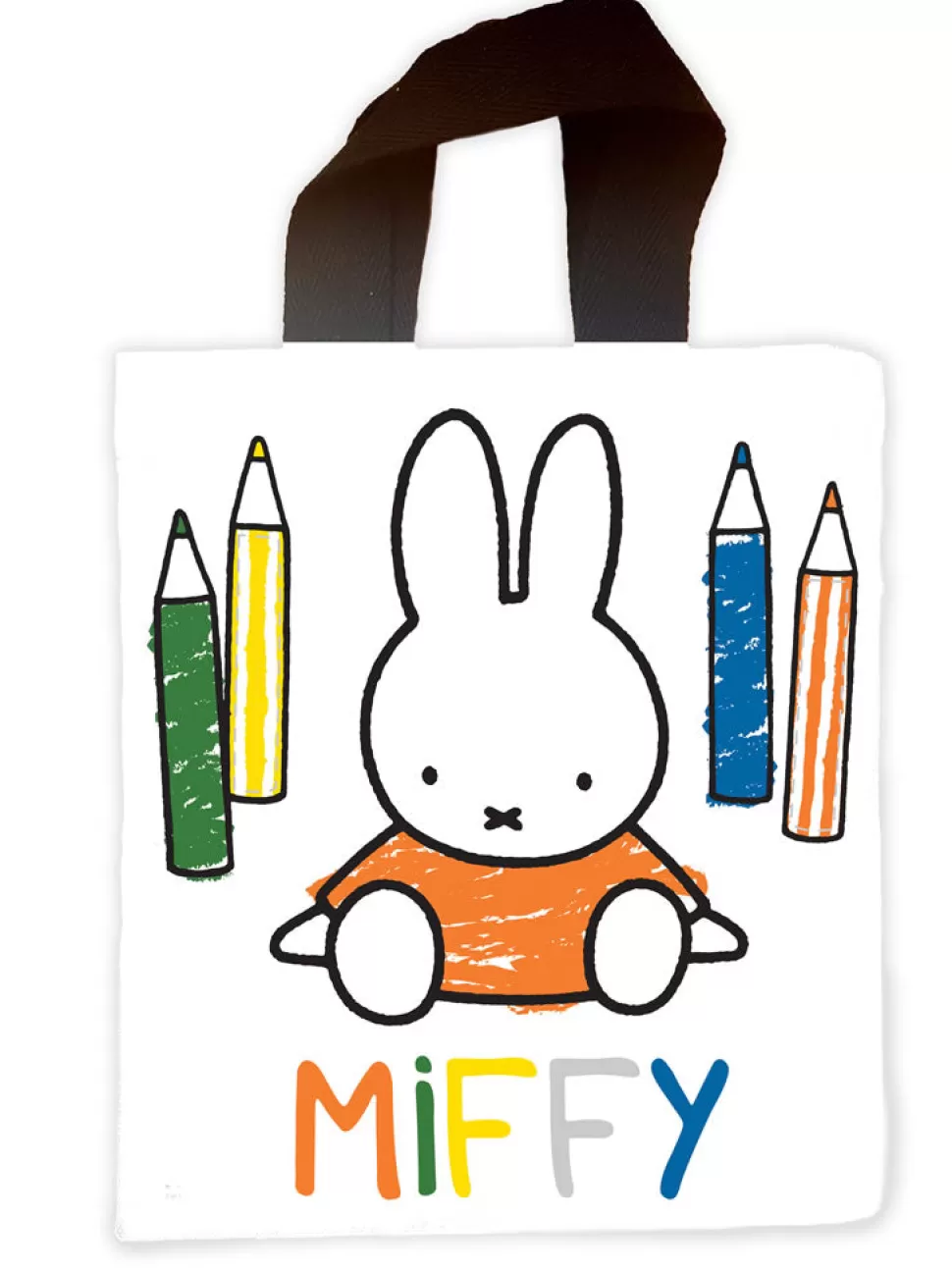 Clearance Miffy Colouring Pencils Mini Edge To Edge Tote