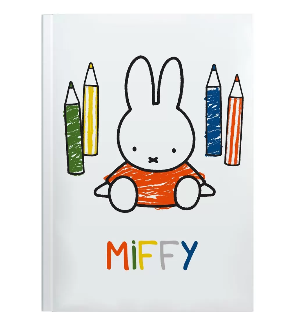 Hot Miffy Colouring Pencils Perfectbound A5 Notebook