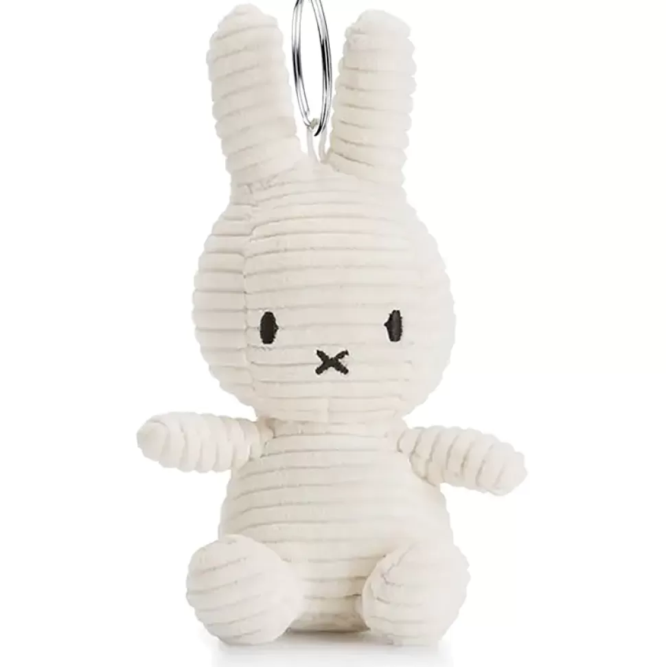 Hot Miffy Corduroy White Keyring