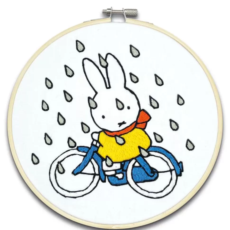 Fashion Miffy Cycling Embroidery Kit