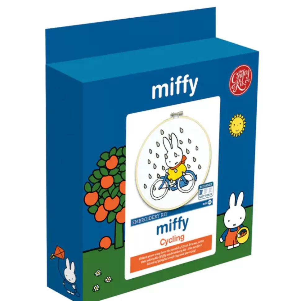 Fashion Miffy Cycling Embroidery Kit