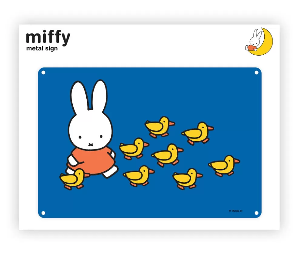 Cheap Miffy Ducks Metal Sign