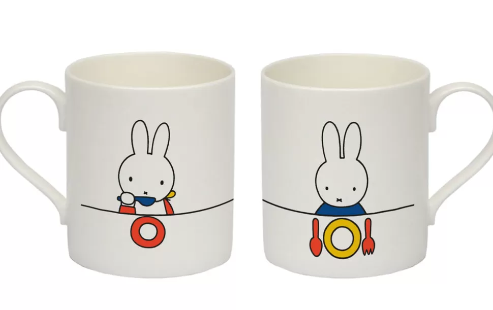 Outlet Miffy Eating Bone China Mug