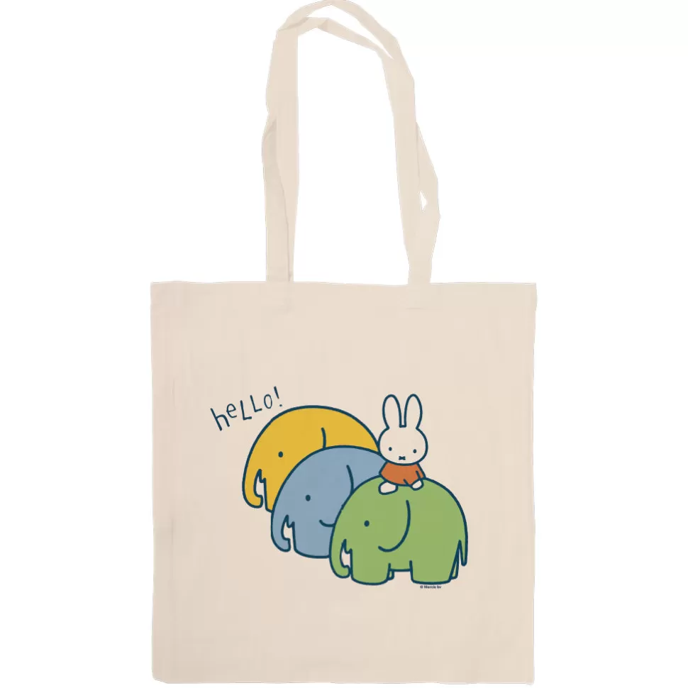 Store Miffy Elephants Tote Bag