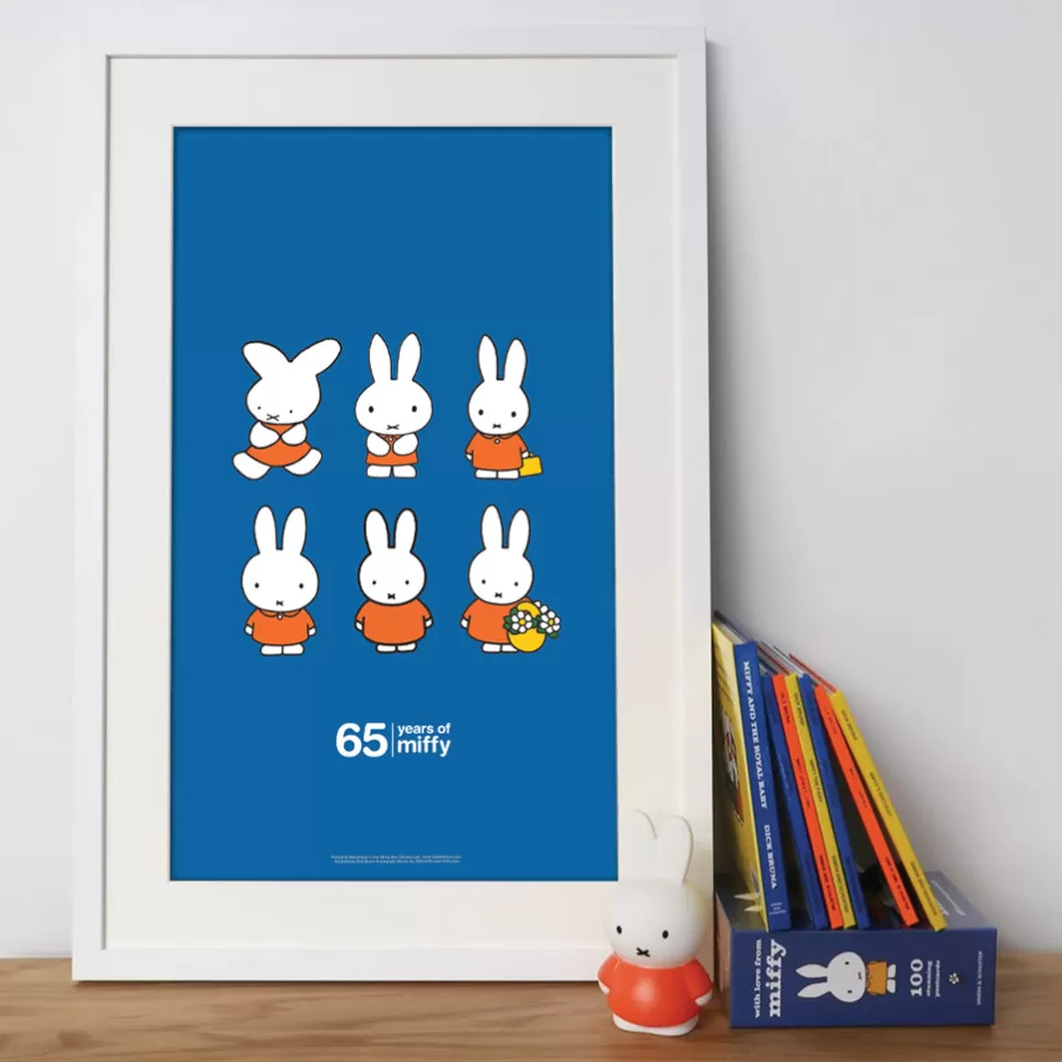 New Miffy Evolution - Limited Edition 65Th Anniversary Print