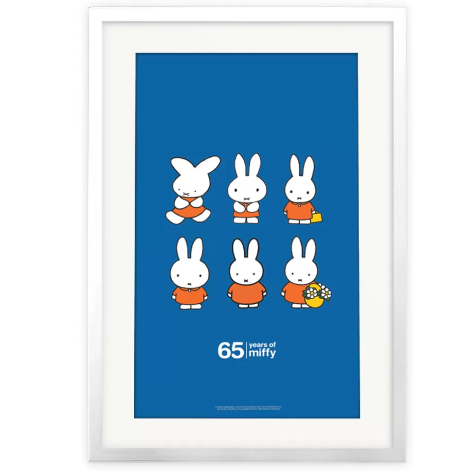 New Miffy Evolution - Limited Edition 65Th Anniversary Print