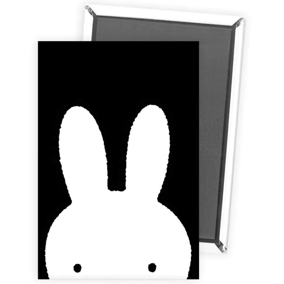 Outlet Miffy Face B&W Magnet