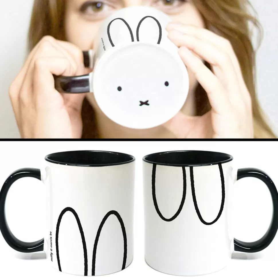 Hot Miffy Face Coloured Insert Mug