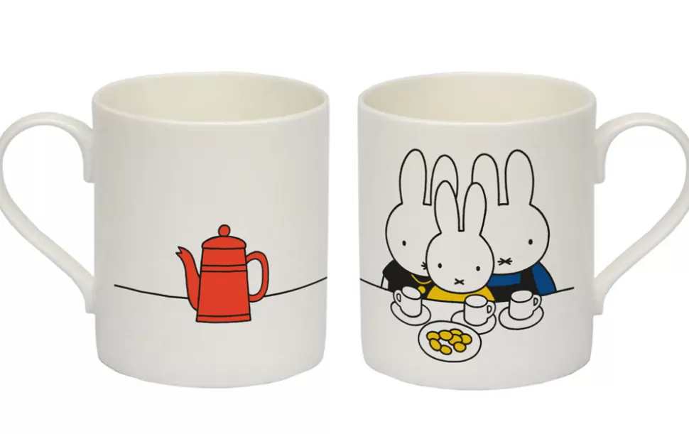 Outlet Miffy Family Bone China Mug