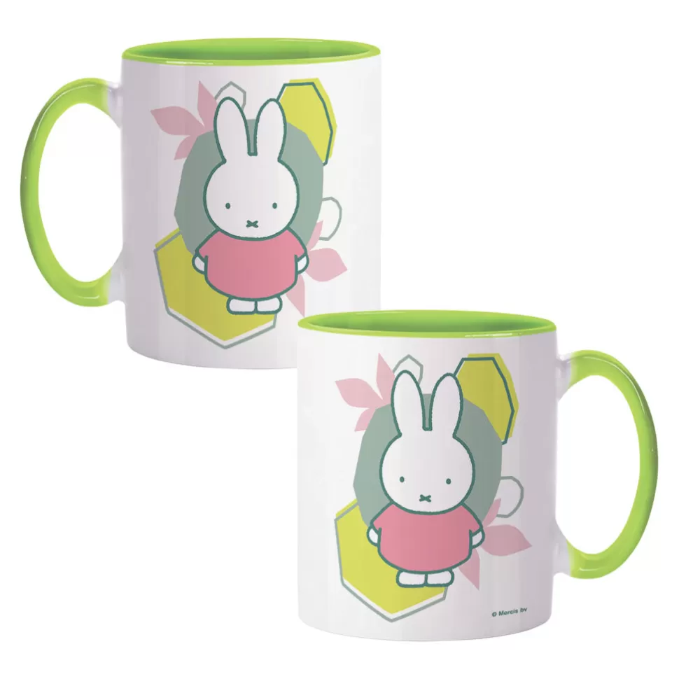 Store Miffy Floral Expression Pink Dress Colour Insert Mug