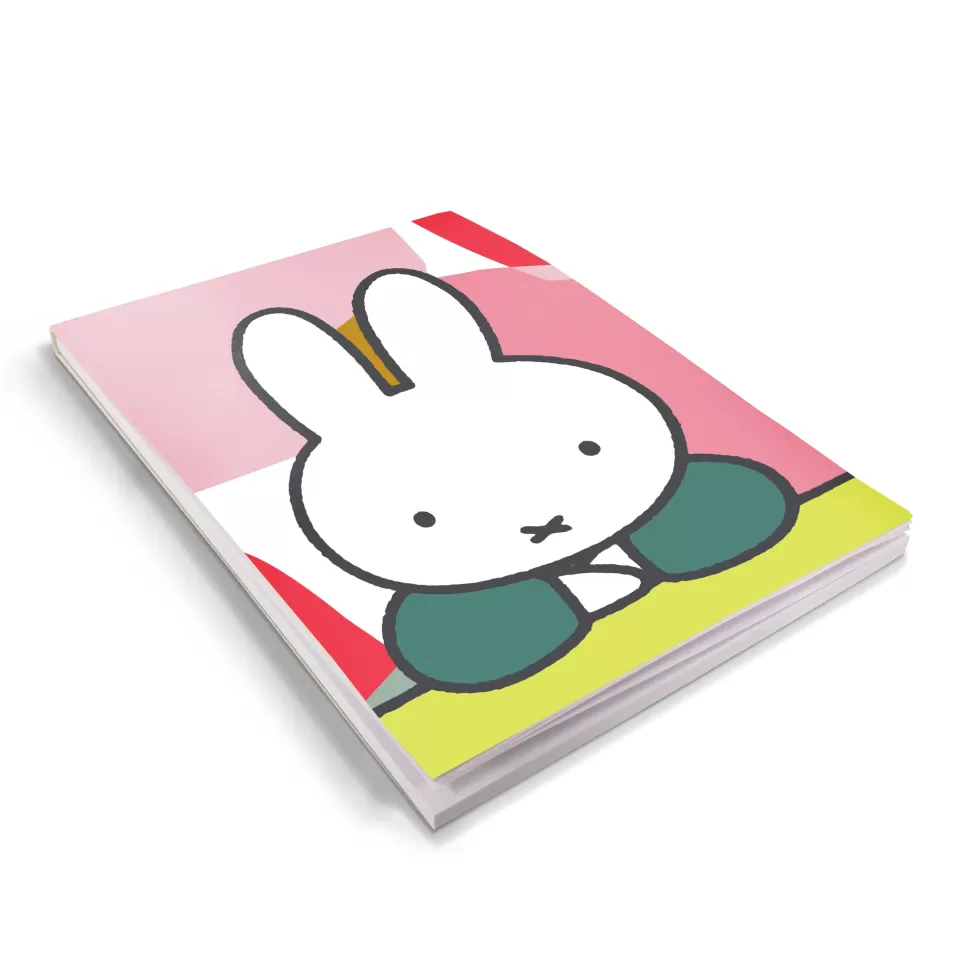 Sale Miffy Floral Expression Pose A6 Notepad