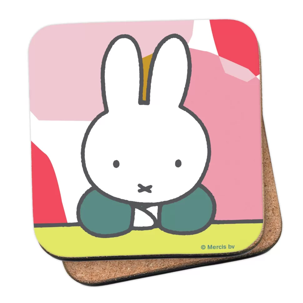 New Miffy Floral Expression Pose Coaster