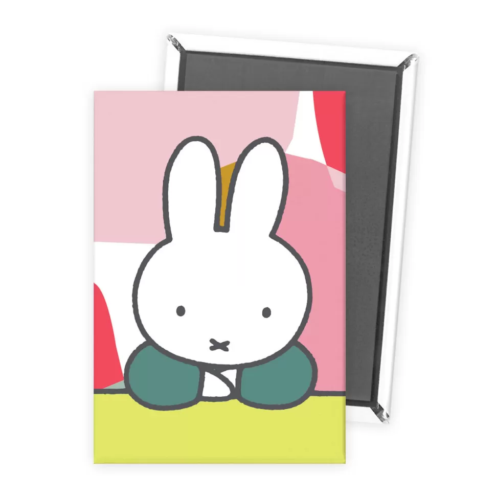 Fashion Miffy Floral Expression Pose Magnet