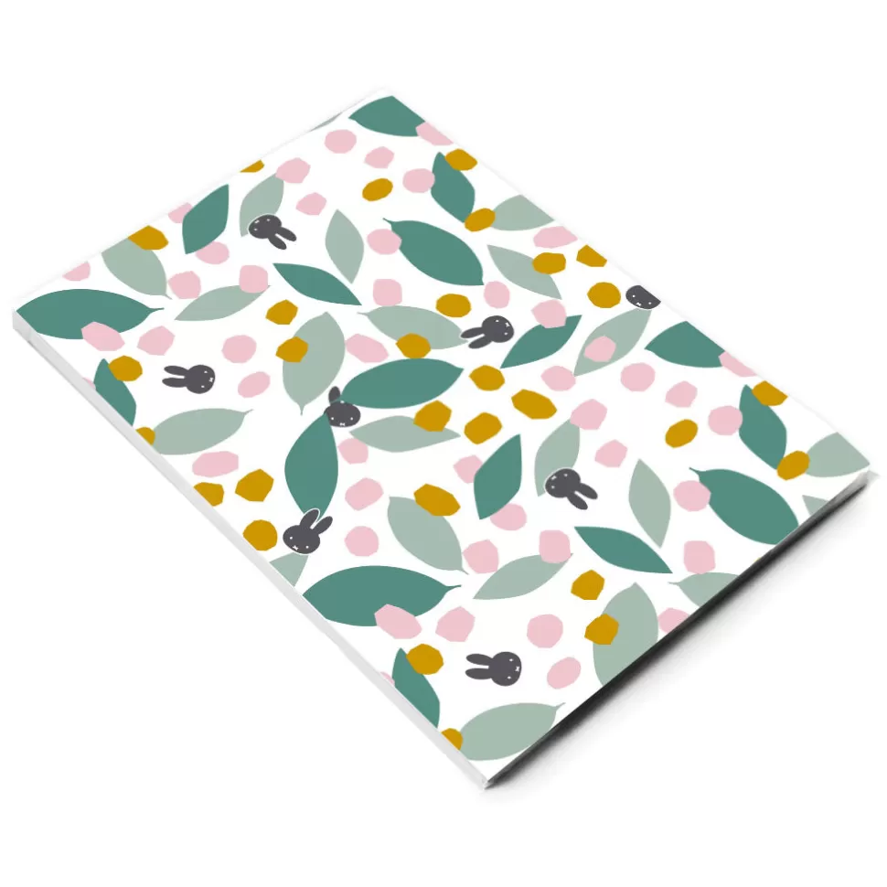 Cheap Miffy Floral Expression Teal A5 Notepad