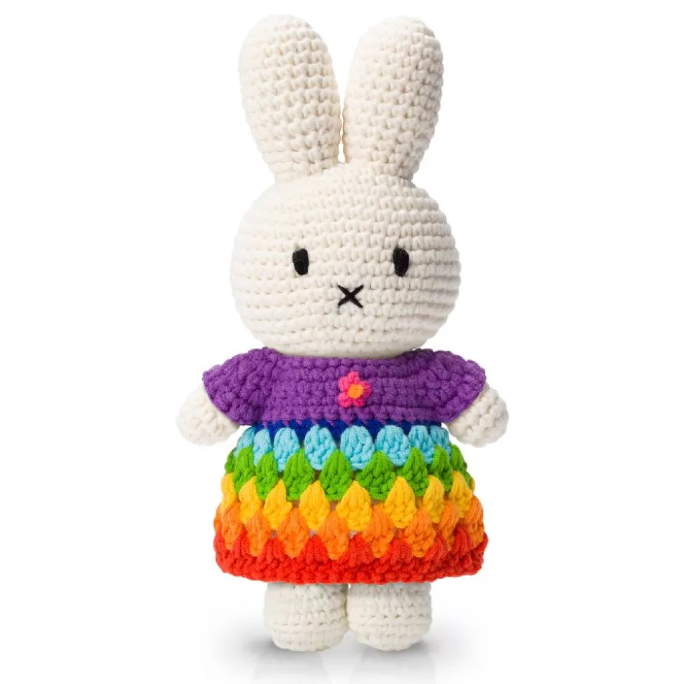 Discount Miffy Handmade And Her Bright Rainbow Dress