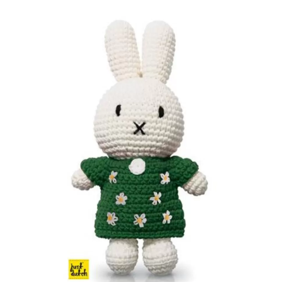 Cheap Miffy Handmade Crochet And Her Handmade Green Floral Dress