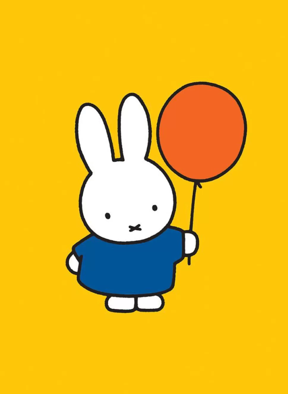 Best Miffy Holding A Balloon Mini Poster