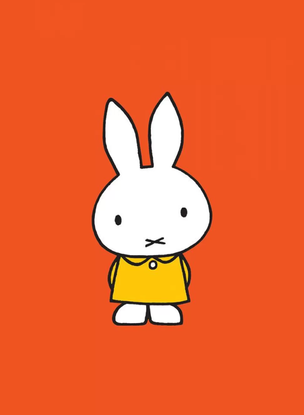 Outlet Miffy In A Yellow Dress Mini Poster