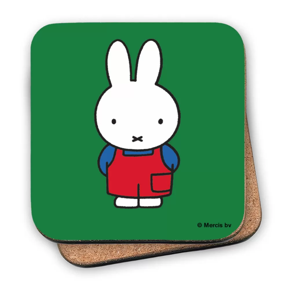 Best Sale Miffy In Dungarees Cork Coaster