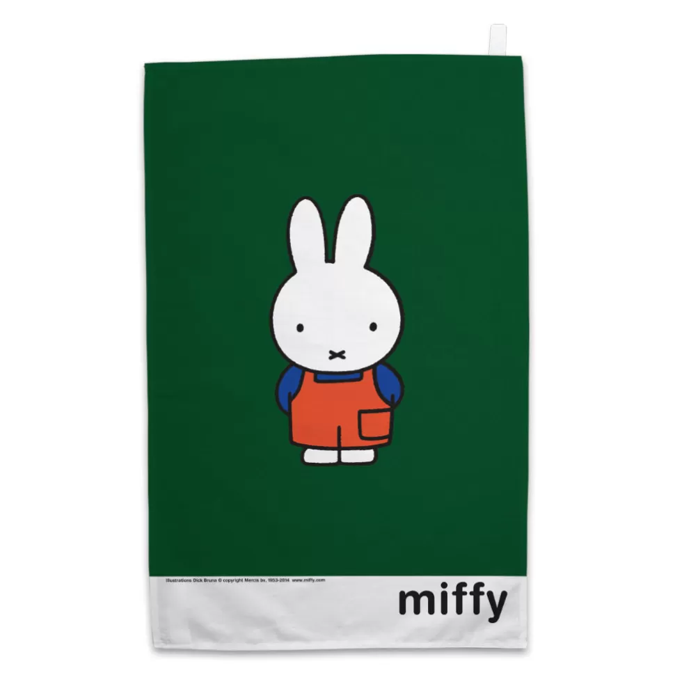 Best Miffy In Dungarees Tea Towel