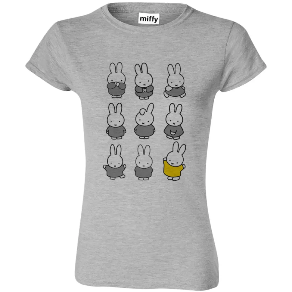 Store Miffy Ladies Yellow Dress - Grey T-Shirt