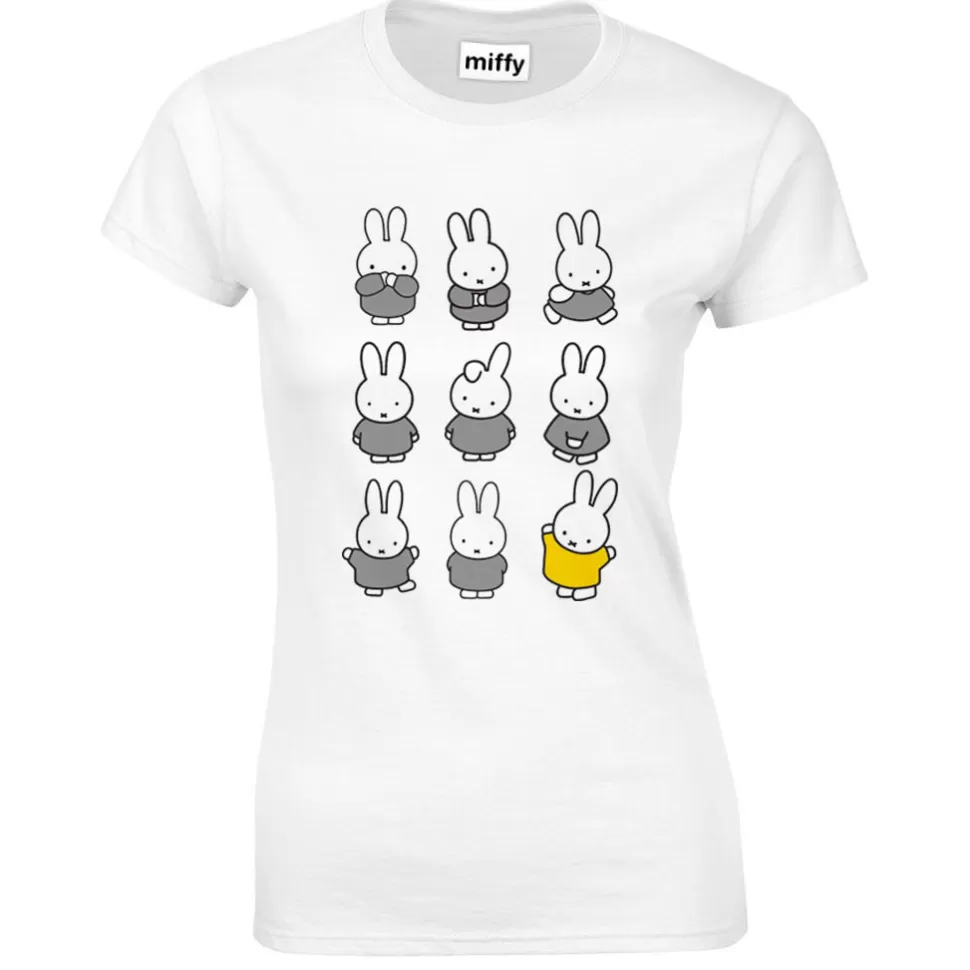 New Miffy Ladies Yellow Dress - White T-Shirt