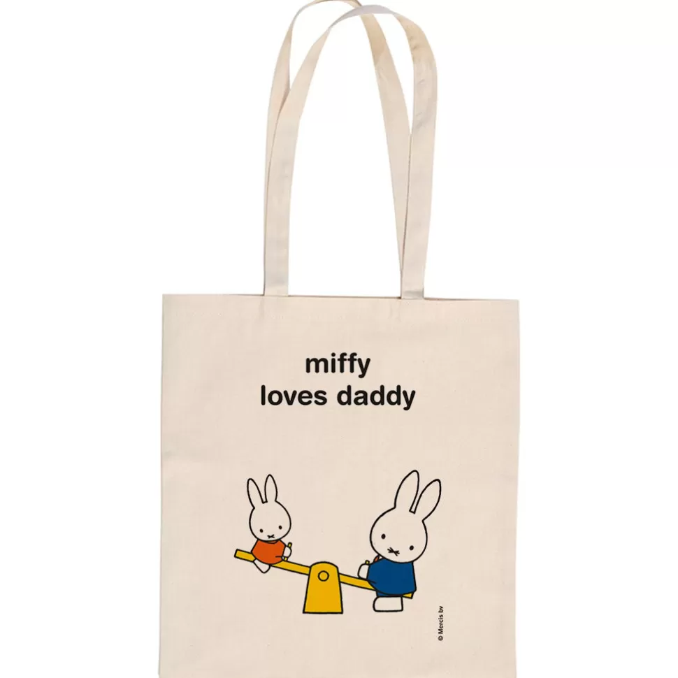 Store Miffy Loves Daddy Personalised Tote Bag